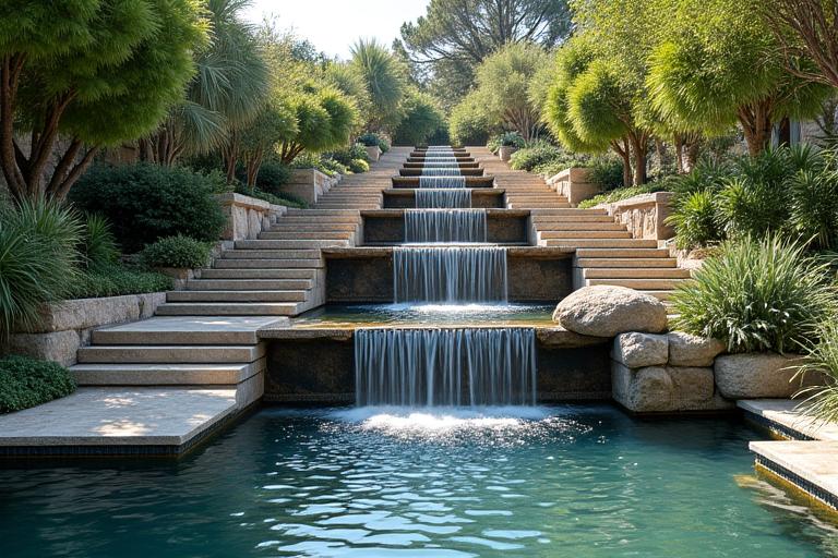 Proyecto cascada en Pedralbes